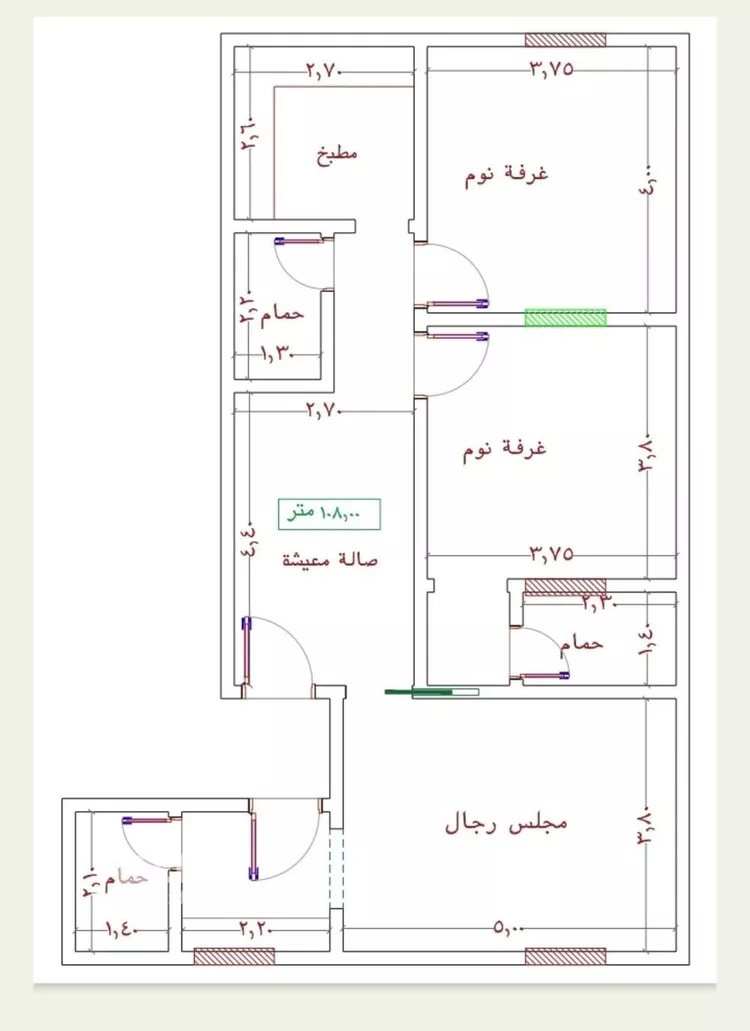 شقة للبيع في شارع عمر الخردلي, حي الجامعة, مدينة جدة, منطقة مكة المكرمة 1 صورة