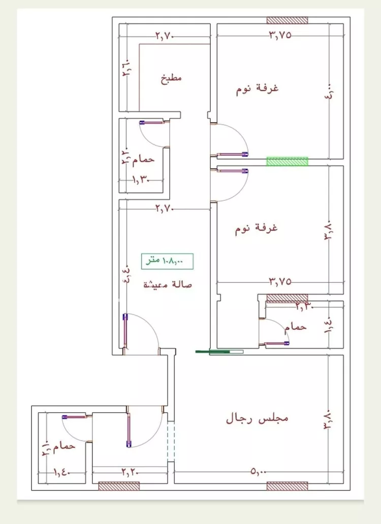 شقة للبيع في شارع عمر الخردلي, حي الجامعة, مدينة جدة, منطقة مكة المكرمة 1 صورة