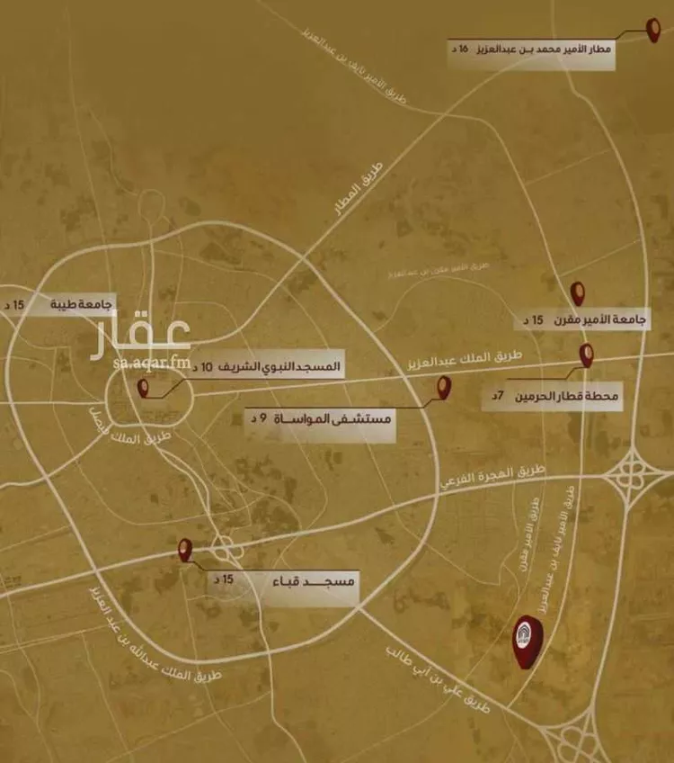 أرض للبيع في شارع ابن فتوح الحميدي, حي عين الخيف, مدينة المدينة المنورة, منطقة المدينة المنورة صورة 2