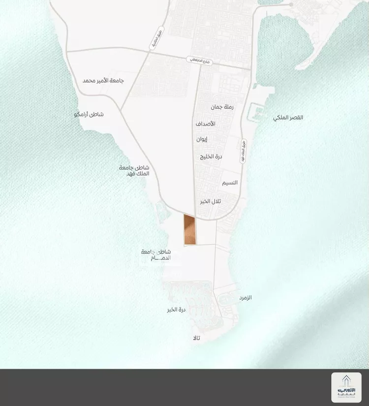 أرض للبيع في شارع الملك فهد, حي الدرة, مدينة الخبر, المنطقة الشرقية