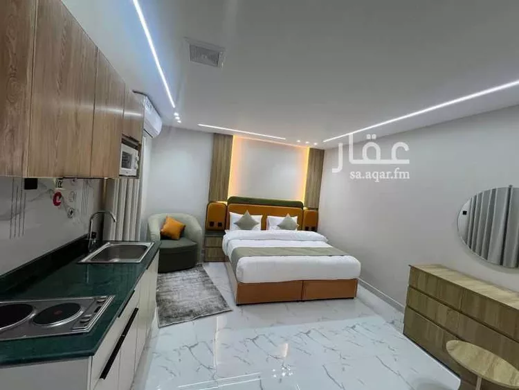استوديو للإيجار في شارع الثبات, حي العزيزية, مدينة الرياض, منطقة الرياض 8
