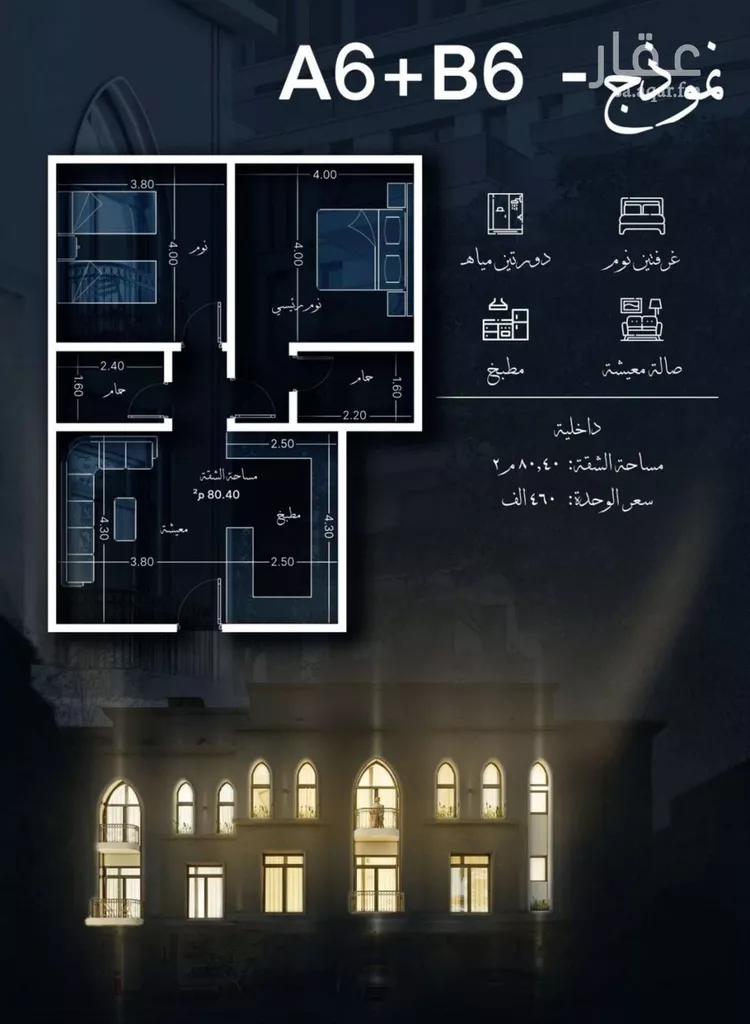 شقة للبيع في شارع احمد الغزاوى, حي الحمراء, مدينة جدة, منطقة مكة المكرمة