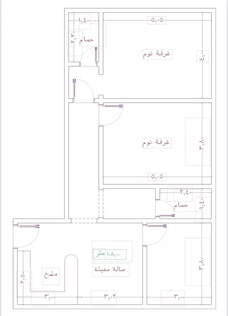 شقة للبيع في شارع عمر الخردلي, حي الجامعة, مدينة جدة, منطقة مكة المكرمة
