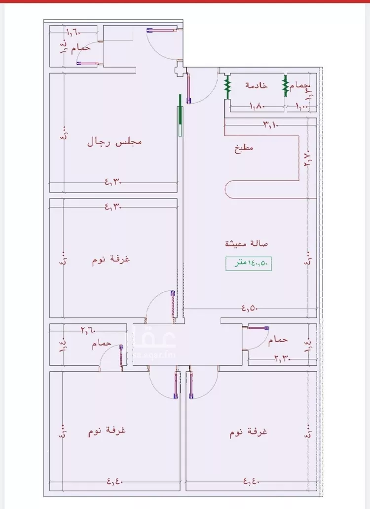 Apartment for Sale in Jeddah Al Jame'ah صورة 3