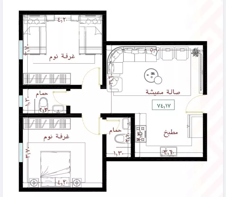 Apartment for Sale in Jeddah Al Faisaliah