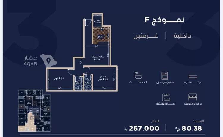 شقة للبيع في شارع أبي رافع الصائغ, حي الياقوت, مدينة جدة, منطقة مكة المكرمة 4