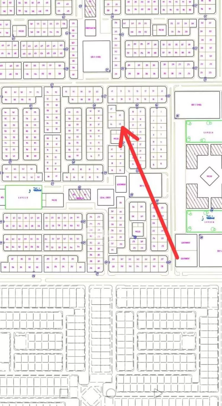 أرض للبيع في شارع الامير ثامر بن عبدالعزيز , حي الخليج, مدينة النعيرية, المنطقة الشرقية صورة 2