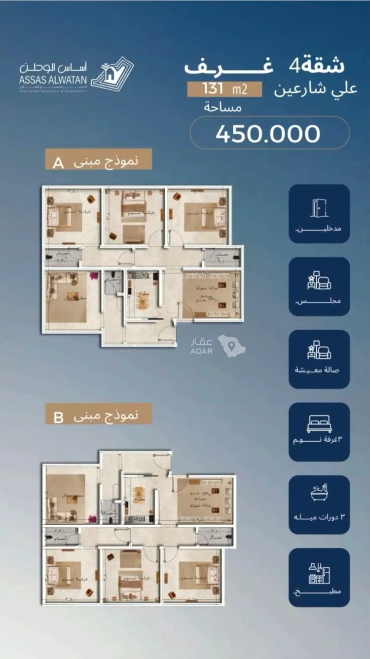 شقة للبيع في شارع عبد الرحمن بن سلمة, حي الياقوت, مدينة جدة, منطقة مكة المكرمة صورة 2