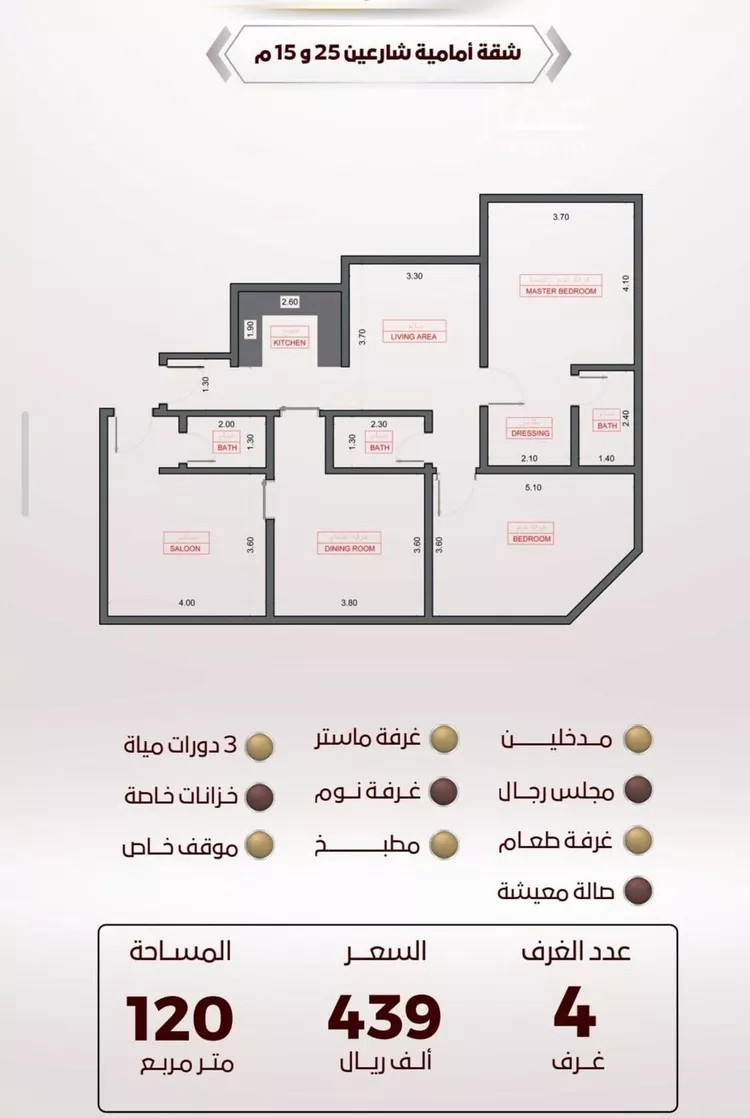 شقة للبيع في شارع عبد الحكيم بن يحيي, حي الواحة, مدينة جدة, منطقة مكة المكرمة