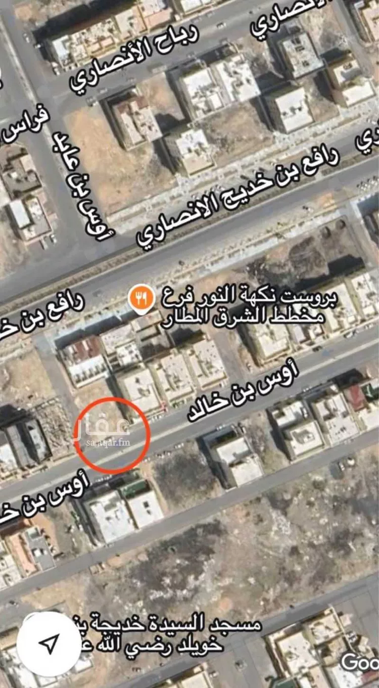 أرض للبيع في شارع اوس ابن خالد, حي العاقول, مدينة المدينه المنوره, منطقة المدينة المنورة صورة 3