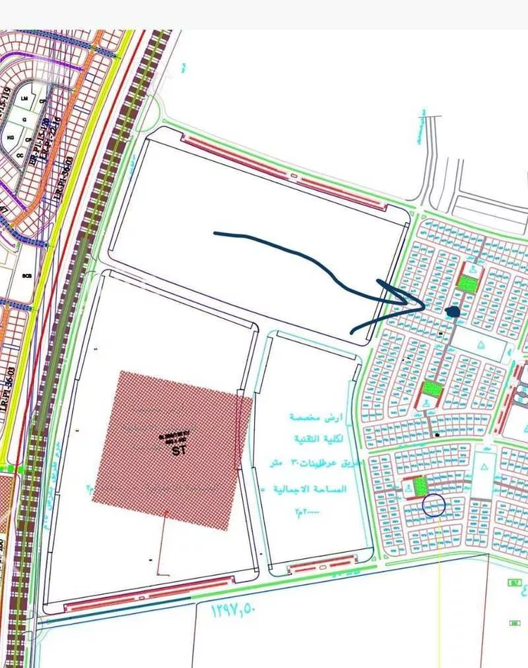 أرض للبيع في شارع الروابي 30 ، حي الروابي ، جازان ، ابو عريش صورة 2