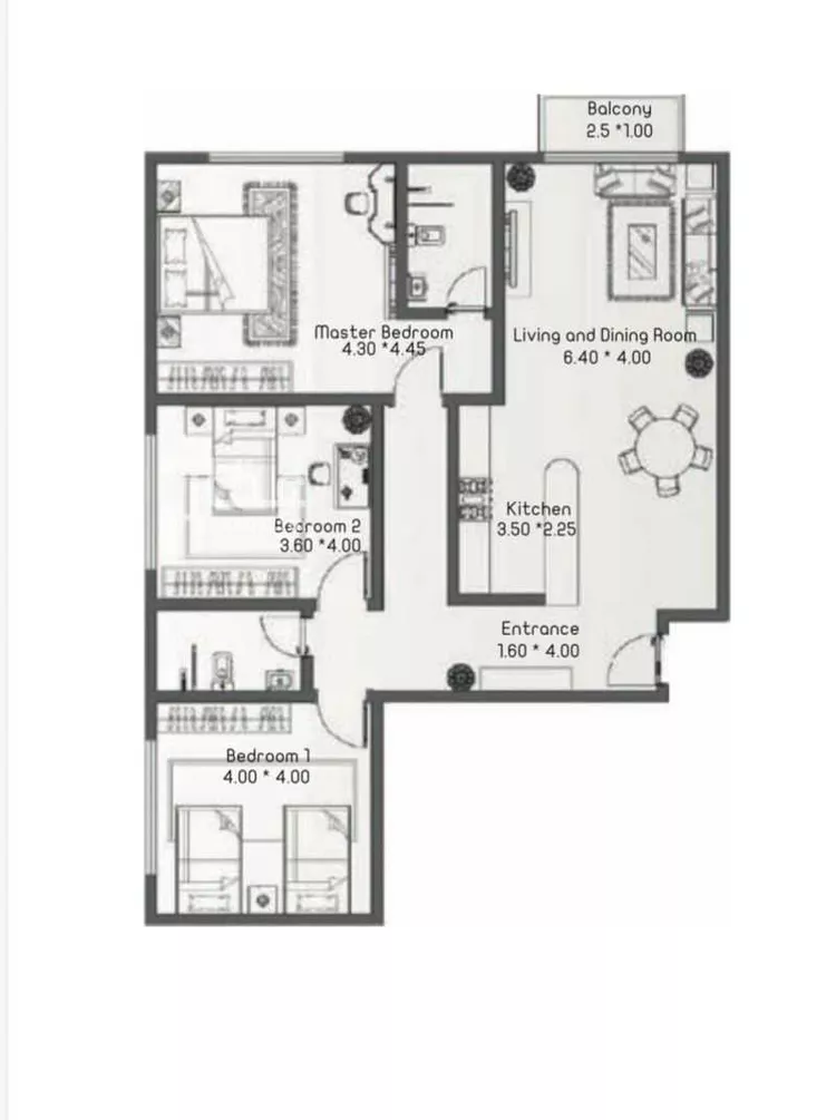 شقة للإيجار في شارع شارع 4 السيف , حي السيف, مدينة الدمام, المنطقة الشرقية صورة 3
