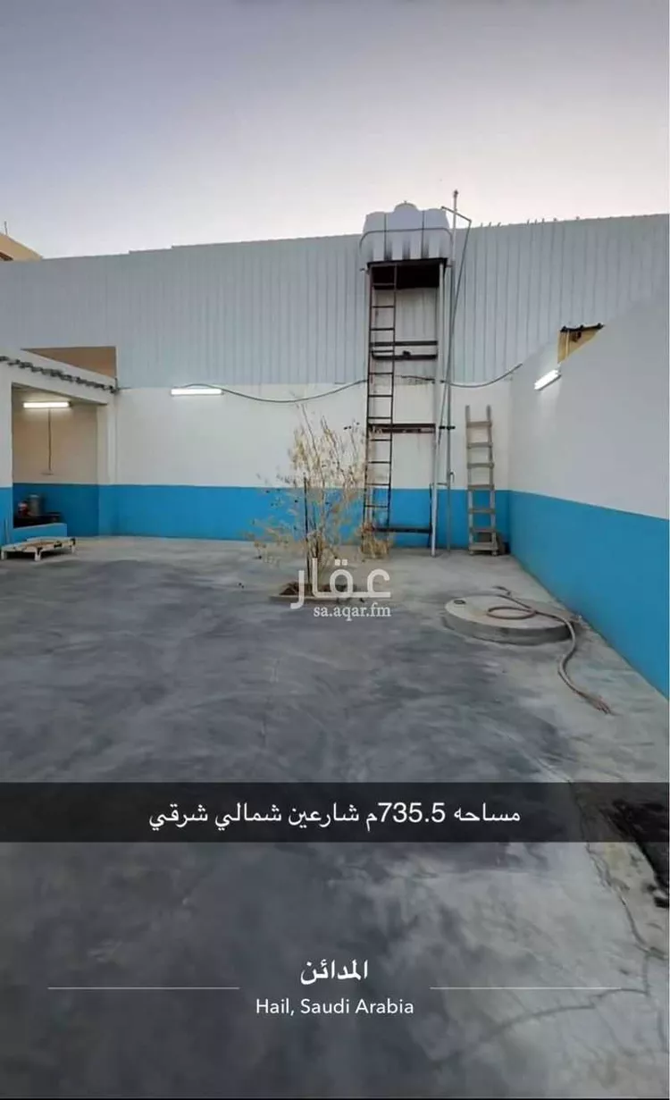 استراحة للبيع في شارع حبيب بن زيد بن عاصم ، حائل ، منطقة حائل 9