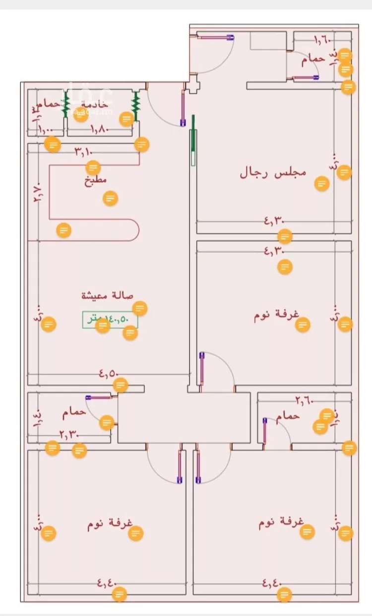 شقة للبيع في شارع عمر الخردلي, حي الجامعة, مدينة جدة, منطقة مكة المكرمة صورة 3