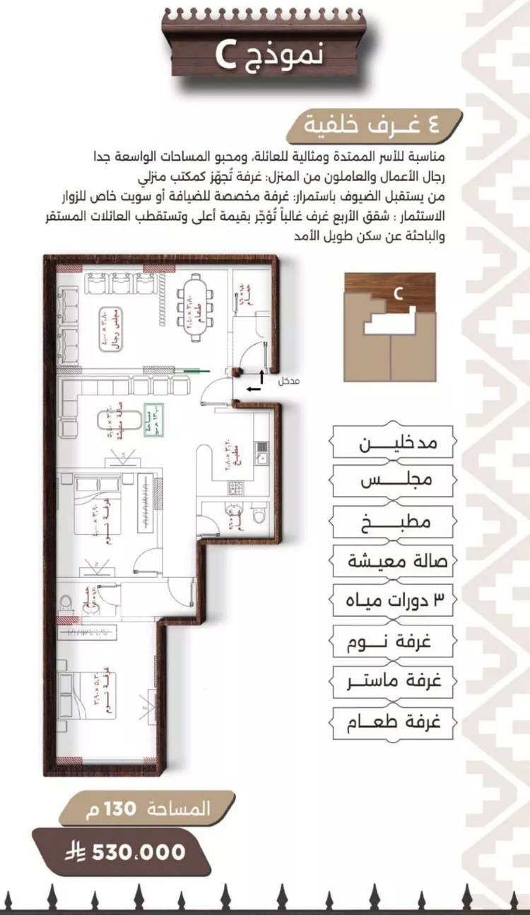شقة للبيع في شارع اسيد بن الاخنس, حي النعيم, مدينة جدة, منطقة مكة المكرمة صورة 2
