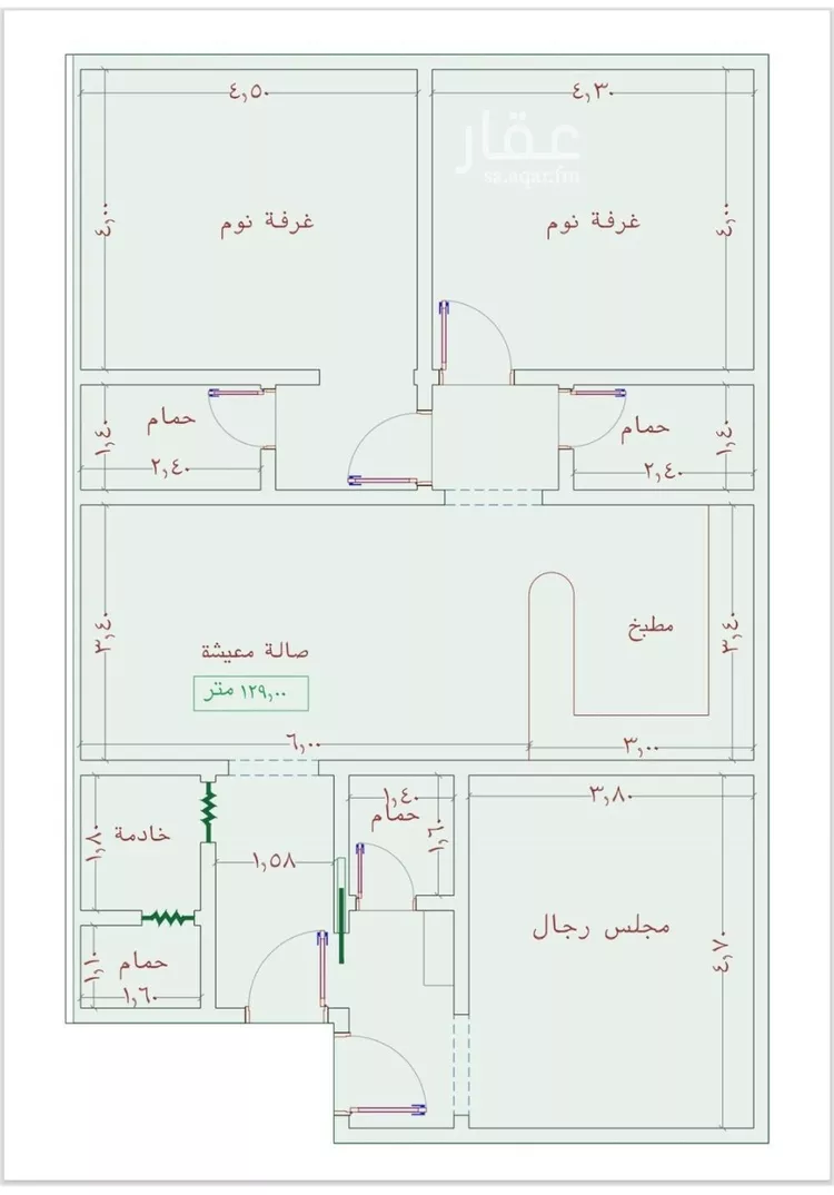 شقة للبيع في شارع عمر الخردلي, حي الجامعة, مدينة جدة, منطقة مكة المكرمة