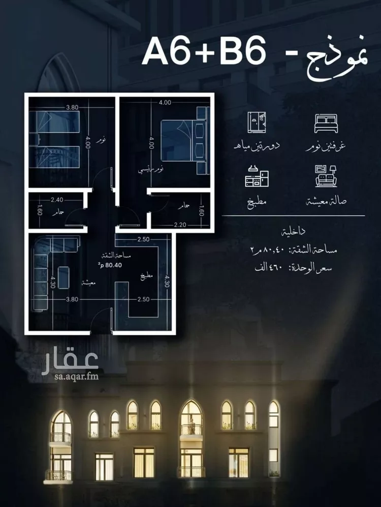 شقة للبيع في شارع احمد الغزاوى, حي الحمراء, مدينة جدة, منطقة مكة المكرمة صورة 2