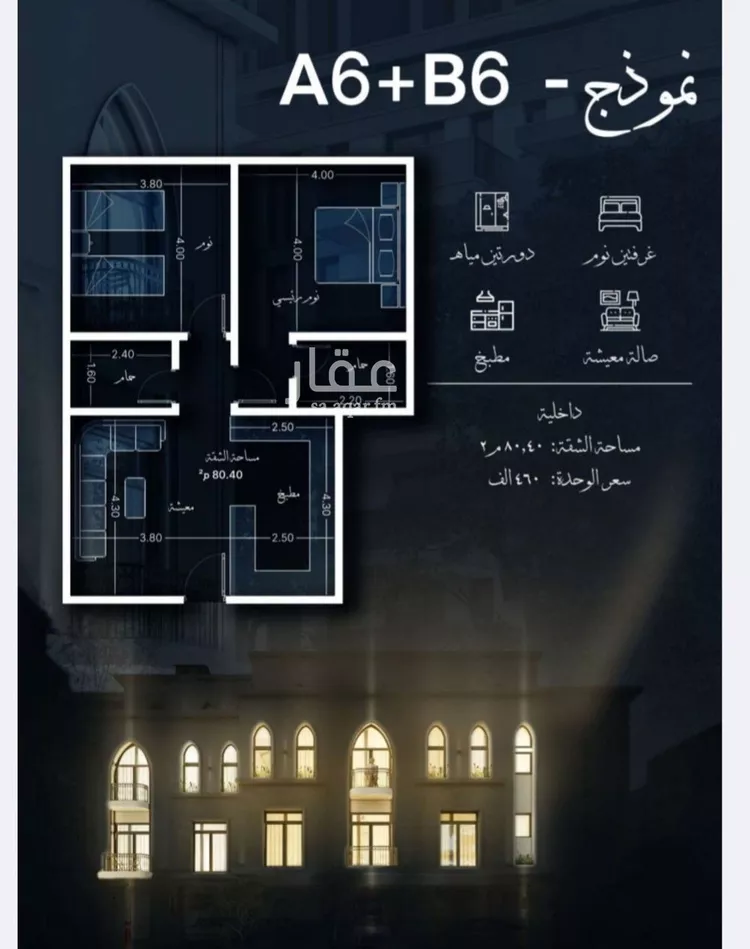 شقة للبيع في شارع احمد الغزاوى, حي الحمراء, مدينة جدة, منطقة مكة المكرمة صورة 2