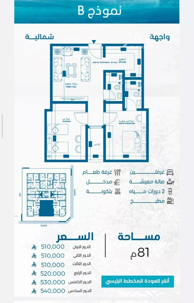 شقة للبيع في حي الرويس, مدينة جدة, منطقة مكة المكرمة صورة 2