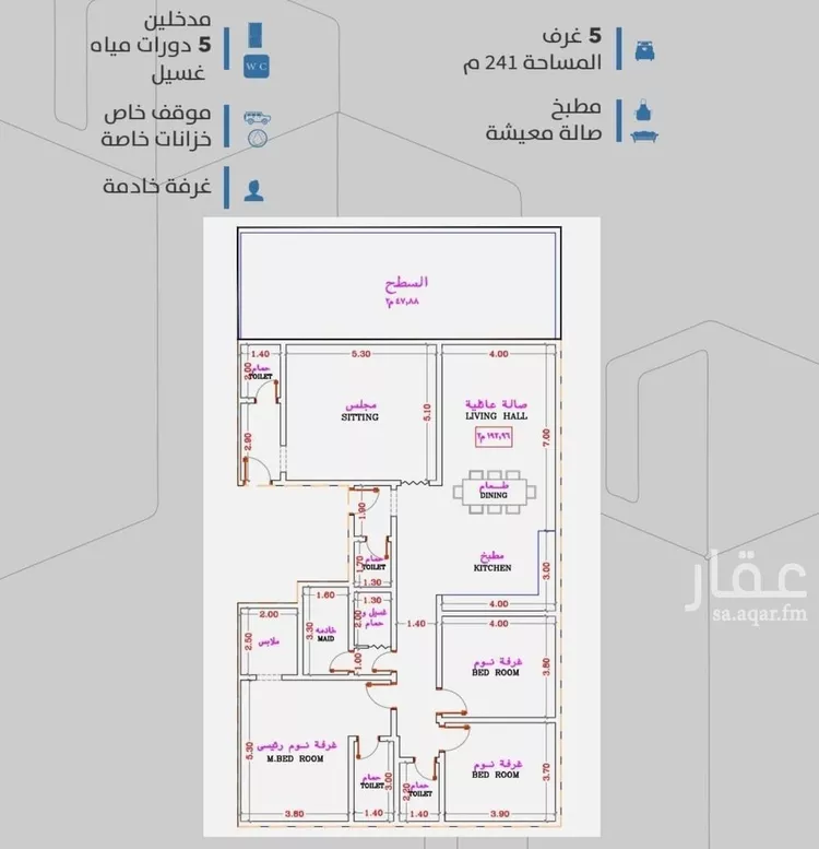 شقة للبيع في شارع إبن طولون, حي الصفاء, مدينة جدة, منطقة مكة المكرمة صورة 3