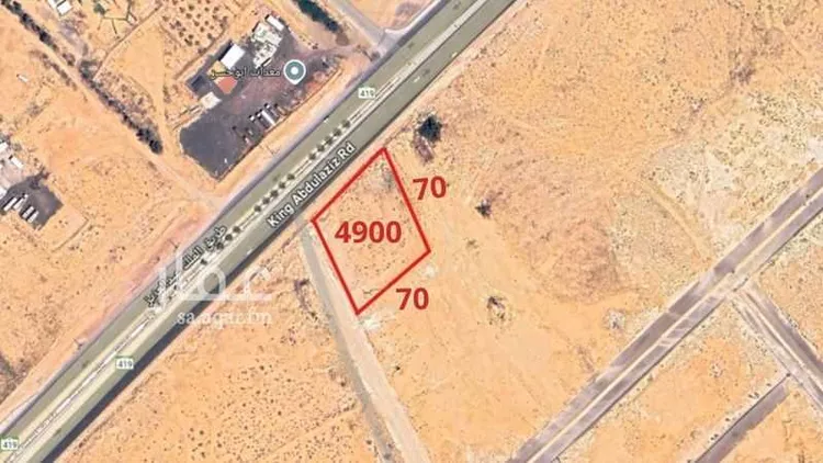 أرض للإيجار في شارع طريق الملك عبدالعزيز, حي البدور, مدينة بريدة, منطقة القصيم صورة 3