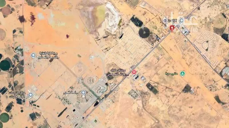 أرض للإيجار في شارع طريق الملك عبدالعزيز, حي البدور, مدينة بريدة, منطقة القصيم صورة 2