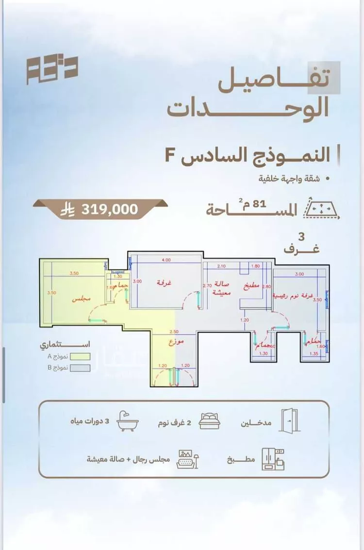 شقة للبيع في شارع عبد السلام السعدي ، حي بطحاء قريش ، مكة ، منطقة مكة المكرمة