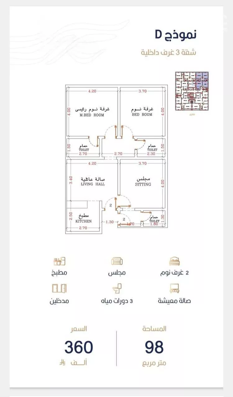 Apartment for Sale in Jeddah Ar Rabwah صورة 2