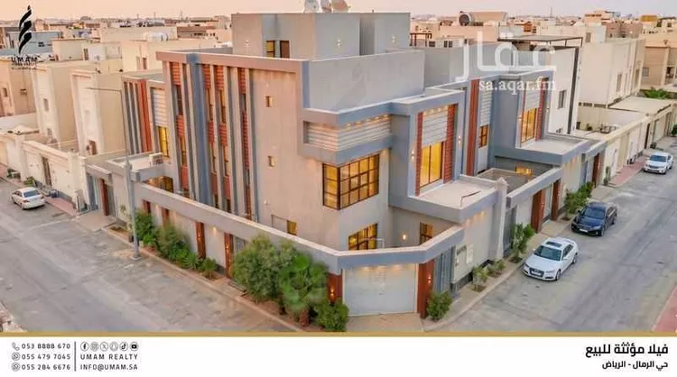 فيلا للبيع في شارع يمان الرصافي, حي الرمال, مدينة الرياض, منطقة الرياض صورة 3