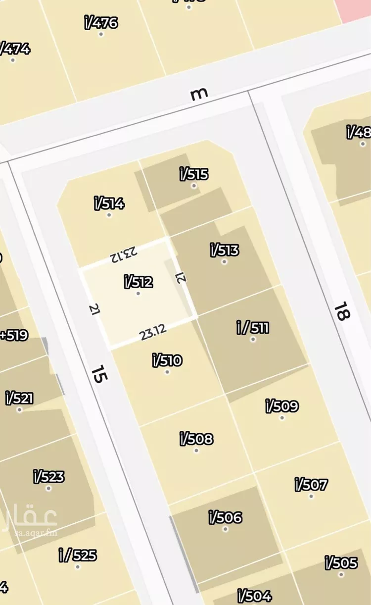 أرض للبيع في شارع النضر ابن عبدالجبار, حي المباركية, مدينة عرعر, منطقة الحدود الشماليه صورة 2