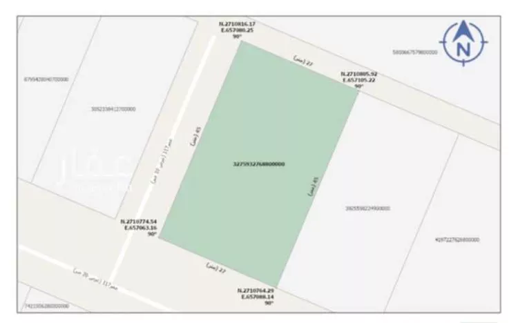 أرض للإيجار في شارع 7714381, حي ضاحية نمار, مدينة الرياض, منطقة الرياض صورة 3