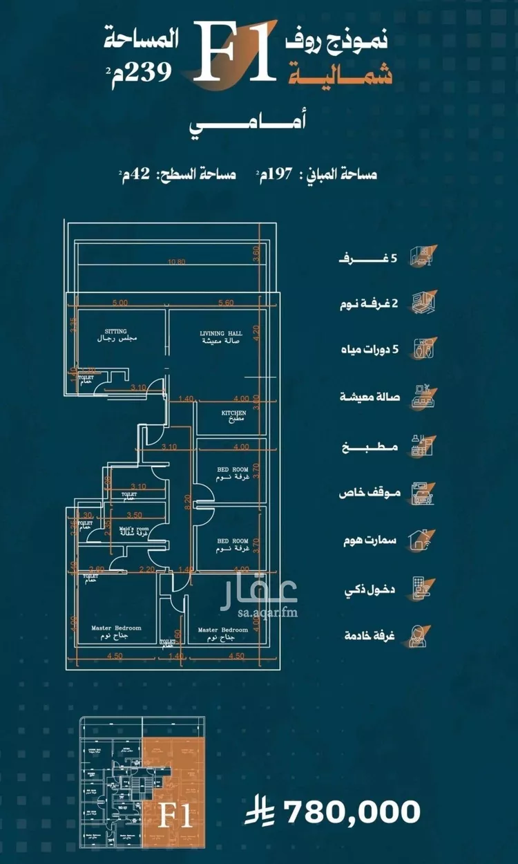 شقة للبيع في شارع سويبط بن عمرو, حي الربوة, مدينة جدة, منطقة مكة المكرمة 6