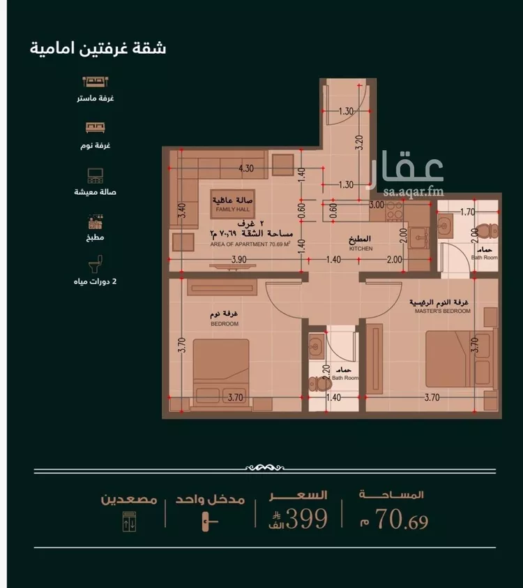 شقة للبيع في شارع اهبان بن عباد, حي النعيم, مدينة جدة, منطقة مكة المكرمة صورة 3