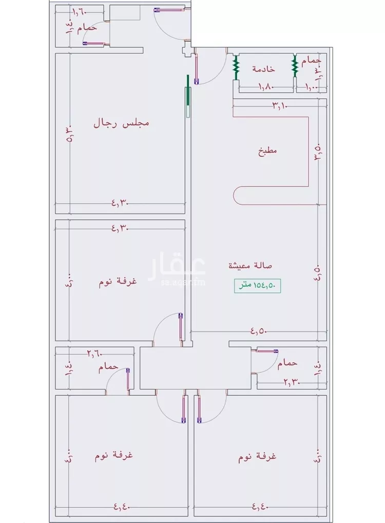 شقة للبيع في شارع عمر الخردلي, حي الجامعة, مدينة جدة, منطقة مكة المكرمة