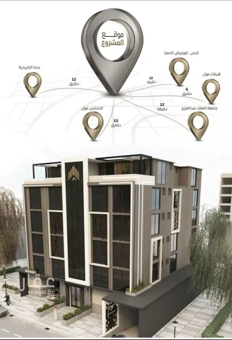 شقة للبيع في شارع سعد بن زراره, حي الشرفية, مدينة جدة, منطقة مكة المكرمة صورة 3