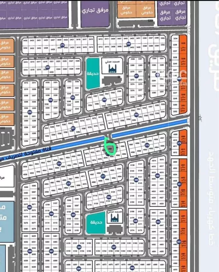 أرض للبيع في حي الخضراء 1, مدينة بيش, منطقة جازان صورة 2