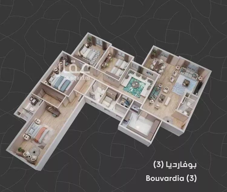 Apartment for Rent in Jeddah Al Hamadaniyah صورة 3