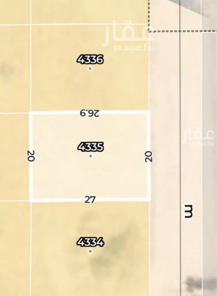 أرض للبيع في شارع رقم 345, حي النرجس, مدينة الرياض, منطقة الرياض صورة 2