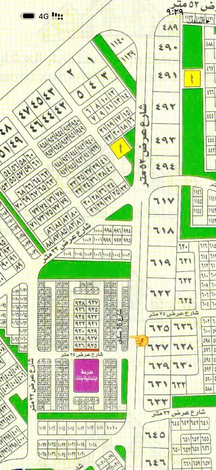 Land for Sale in Jeddah Az Zomorod