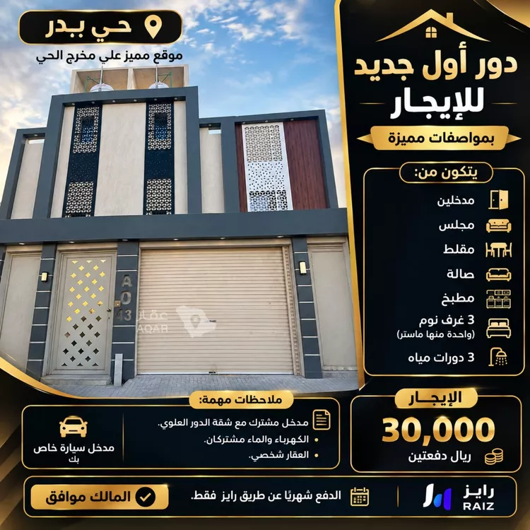 Floor for Rent in Riyadh Badr