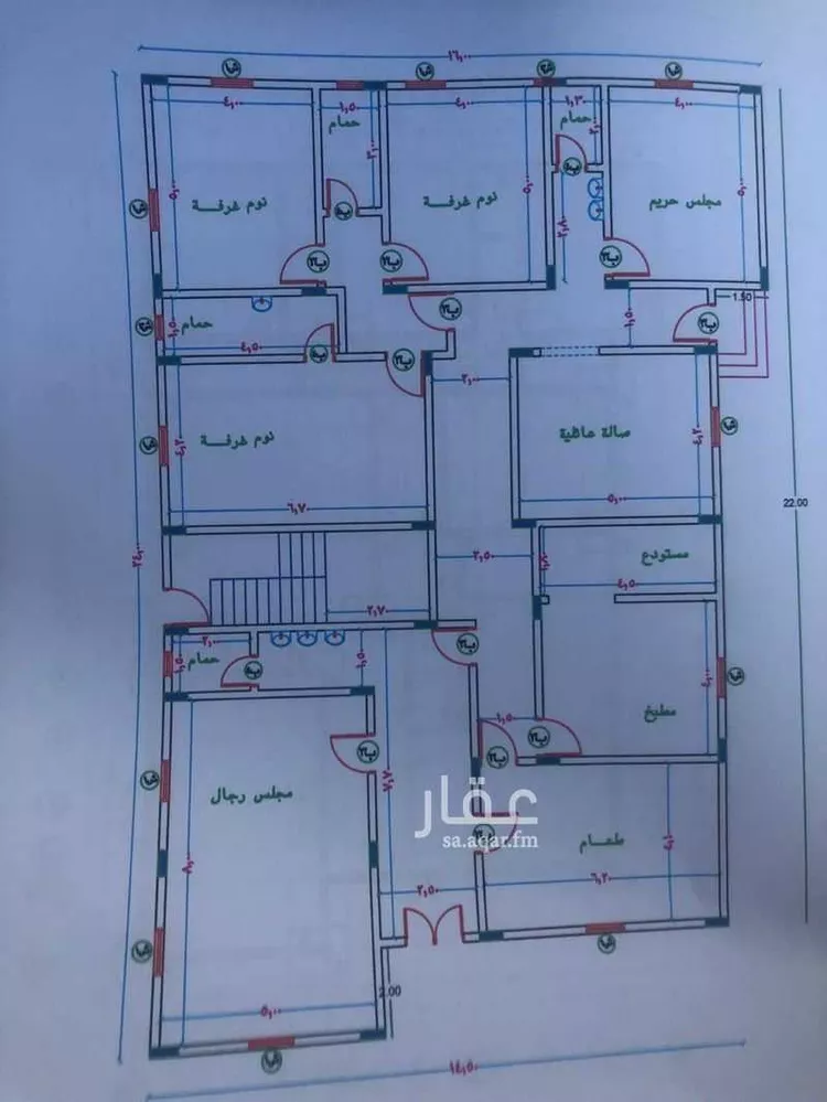 فيلا للبيع في شارع التعاون 753 ، حي التعاون ، تثليث ، تثليث صورة 2