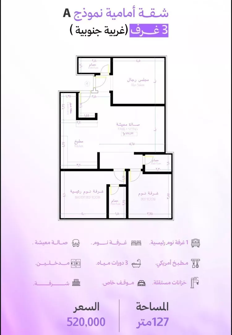 شقة للبيع في شارع ابي اسحاق النحوي, حي أبحر الجنوبية, مدينة جدة, منطقة مكة المكرمة صورة 5