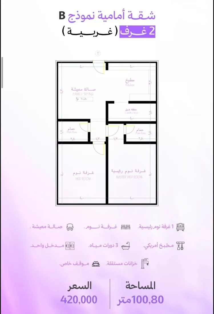 شقة للبيع في شارع محمود اسكندراني, حي أبحر الجنوبية, مدينة جدة, منطقة مكة المكرمة صورة 4