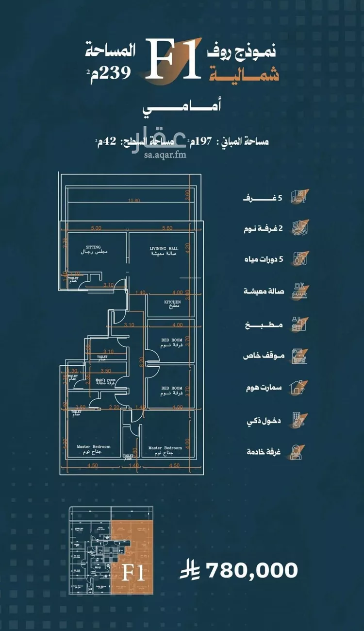 شقة للبيع في شارع أحمد الواسطي, حي الربوة, مدينة جدة, منطقة مكة المكرمة