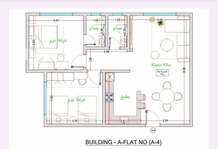 شقة للبيع في شارع صلاح بن جناح, حي الصفاء, مدينة جدة, منطقة مكة المكرمة صورة 2