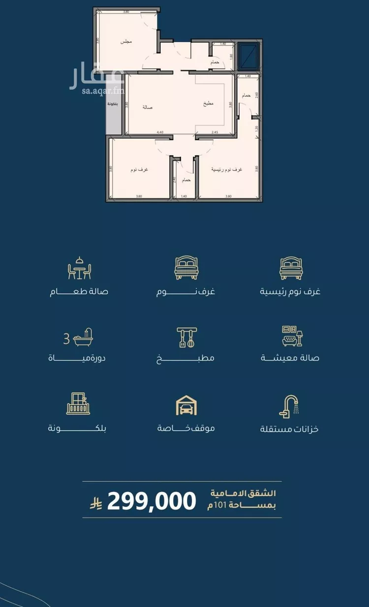 Apartment for Sale in Jeddah Ar Rayan صورة 5