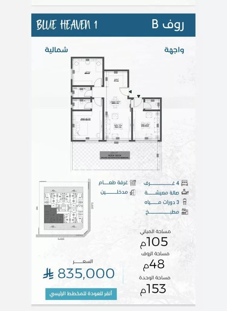 شقة للبيع في شارع الملك الصالح ايوب ابن الكامل, حي الرويس, مدينة جدة, منطقة مكة المكرمة 7