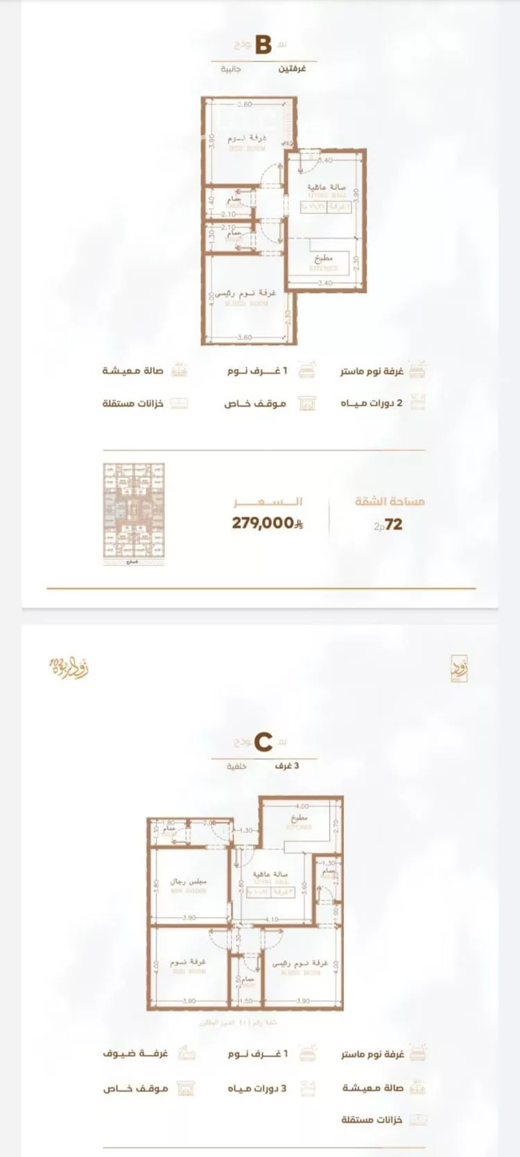 شقة للبيع في شارع أبي القاسم الأنصاري, حي الربوة, مدينة جدة, منطقة مكة المكرمة صورة 2