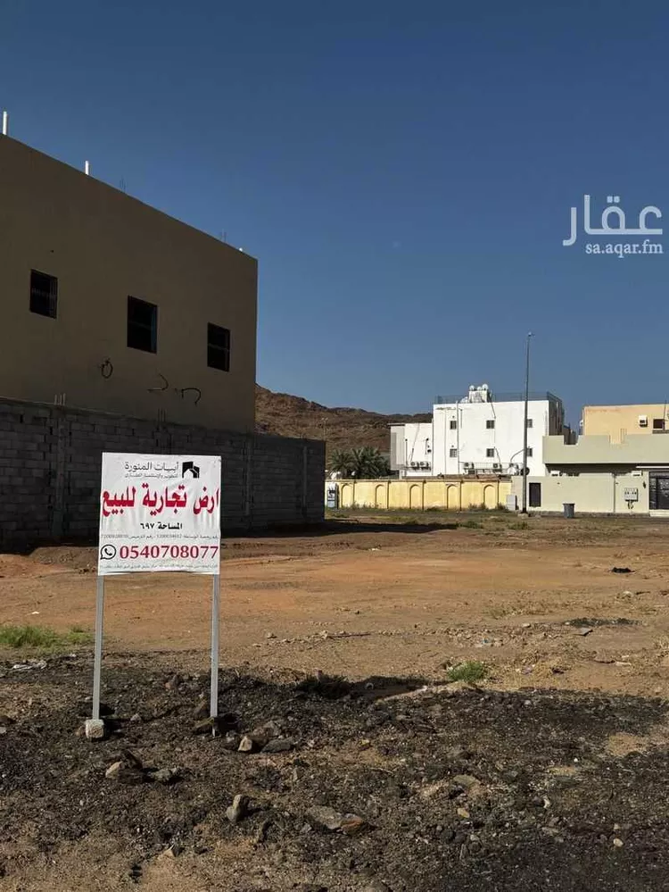 أرض للبيع في شارع عقبه بن وهب, حي كتانة, مدينة المدينة المنورة, منطقة المدينة المنورة