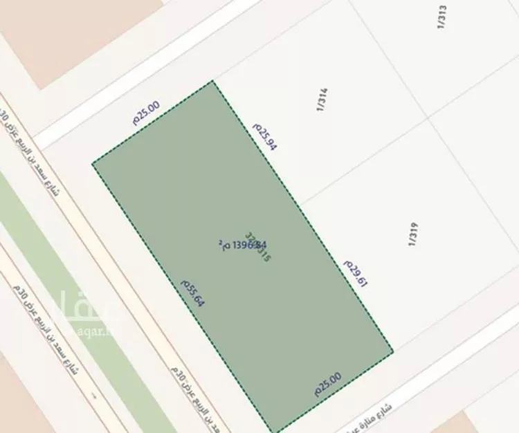 أرض للإيجار في شارع الشيخ عبدالرحمن بن عودان ، حي الاندلس ، الرياض ، منطقة الرياض 1 صورة